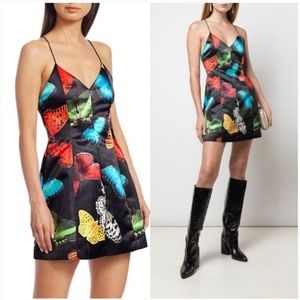 Alice and Olivia tayla butterfly dress